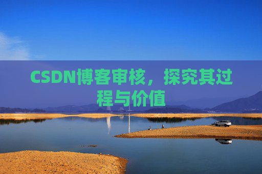 CSDN博客审核，探究其过程与价值